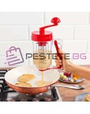 Уред за палачинки и сладки с диспенсър и миксер Pancake Machine